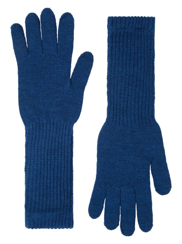 Lanerossi Wollhandschuhe ''Asia'' in Blau - (L)31 x (B)7 cm