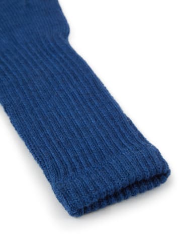 Lanerossi Wollhandschuhe ''Asia'' in Blau - (L)31 x (B)7 cm