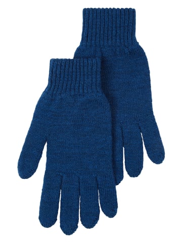 Lanerossi Wollhandschuhe ''Asia'' in Blau - (L)22 x (B)7 cm