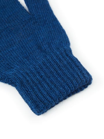 Lanerossi Wollhandschuhe ''Asia'' in Blau - (L)22 x (B)7 cm