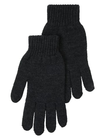 Lanerossi Wollhandschuhe ''Asia'' in Anthrazit - (L)23 x (B)7,5 cm