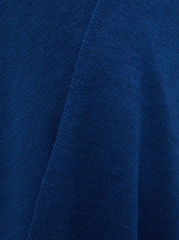 Lanerossi Poncho "Asia" blauw - (L)160 x (B)108 cm