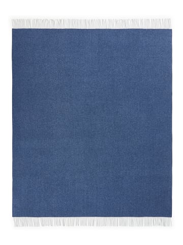 Lanerossi Wolldecke ''Cassiopea'' in Blau - (L)180 x (B)130 cm