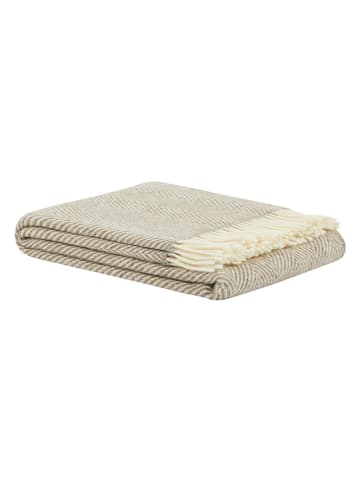 Lanerossi Wolldecke ''Iseo Spina'' in Beige/ Creme - (L)170 x (B)130 cm