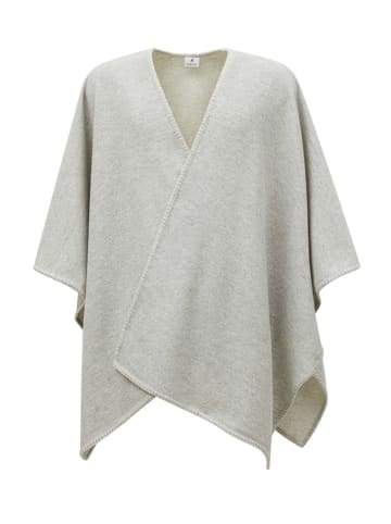 Lanerossi Poncho "Margot" grijs - (L)130 x (B)170 cm