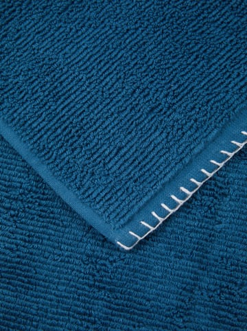 Lanerossi 2-delige handdoekenset "Coppia" blauw