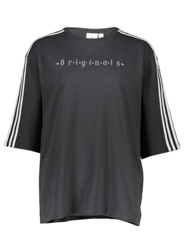 adidas Koszulka w kolorze antracytowo-czarnym