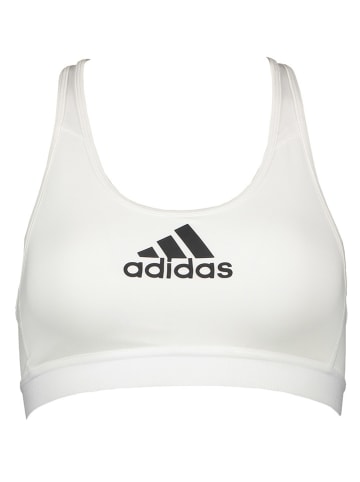 adidas Biustonosz sportowy w kolorze białym