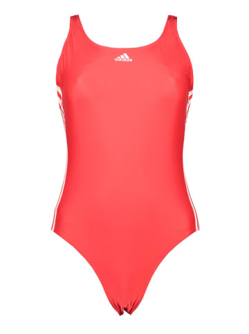 adidas Strój kąpielowy w kolorze czerwonym