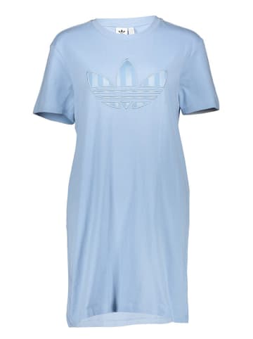 adidas Sukienka w kolorze błękitnym