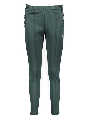 adidas Spodnie dresowe w kolorze zielonym