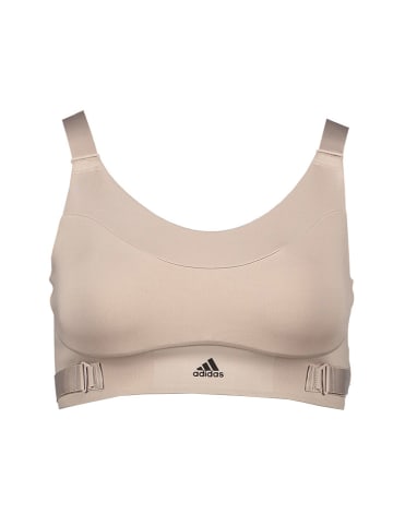 adidas Biustonosz sportowy w kolorze beżowym