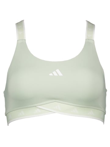 adidas Sportbeha "Aeroready" saliegroen