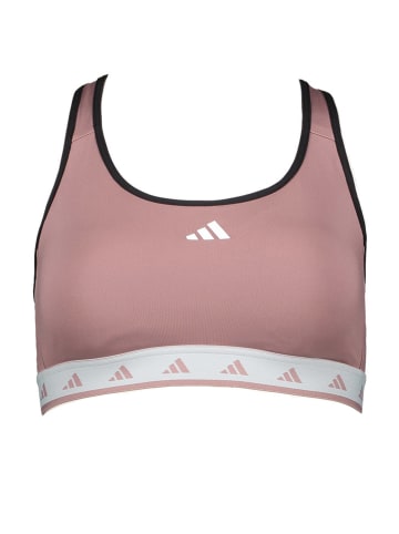 adidas Biustonosz sportowy "PWR" w kolorze jasnoróżowym