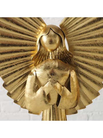 Boltze Decofiguur "Nuriel" goudkleurig - (H)54 cm