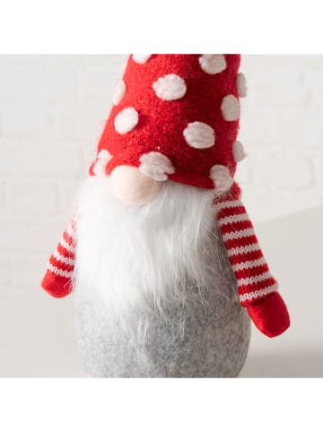 Boltze Randzitter "Talis" wit/rood - (H)61 cm