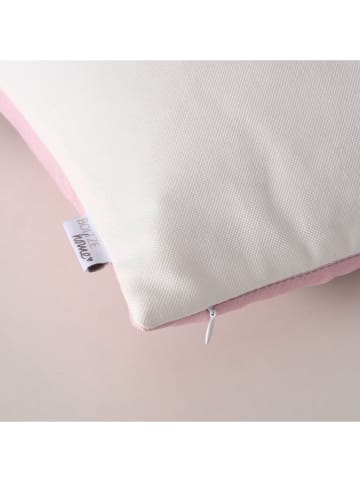 Boltze Kissen "Boucle" in Rosa/ Rot - (L)45 x (B)45 cm
