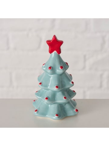 Boltze 2-delige set: deco-objecten "Nilla" rood/mintgroen