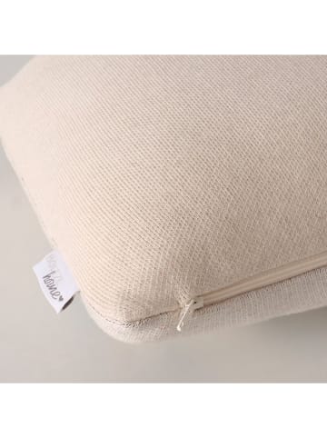 Boltze Kissen "Remsy" in Weiß/ Rot/ Mint - (L)50 x (B)30 cm