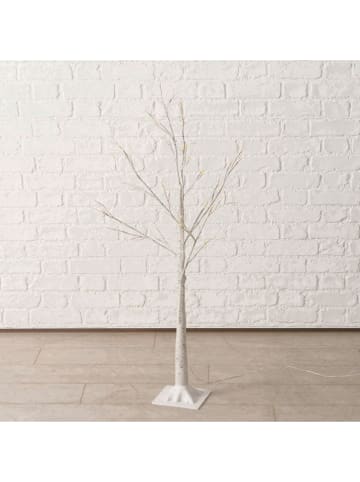 Boltze LED-Dekobaum "Jura" in Weiß - (H)115 cm