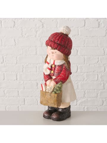 Boltze Decofiguur "Rubie" rood/wit - (H)44,2 cm