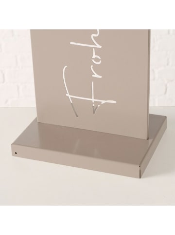 Boltze Dekoracja "Waldan" w kolorze jasnoszarym - wys. 77 cm