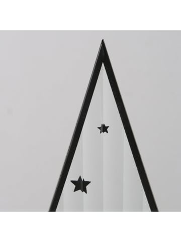 Boltze Dekoaufsteller "Stanny" in Schwarz - (H)31,5 cm