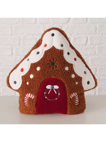 Boltze Kissen "Ginger" in Braun - (L)28 x (B)28 cm