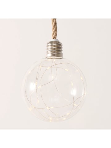 Boltze Dekoracyjna zawieszka LED "Blinker" w kolorze beżowym - wys. 90 cm