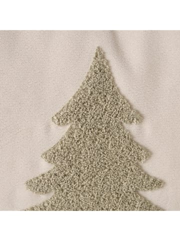 Boltze Kissen "Nevio" in Creme/ Grün - (L)50 x (B)30 cm