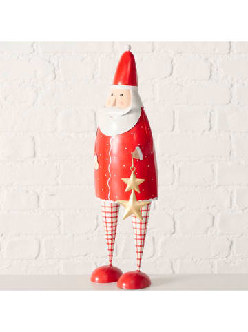 Boltze Decofiguur "Pauli" rood/wit - (H)45 cm