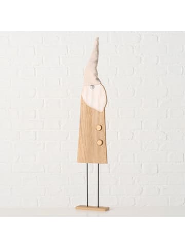 Boltze Figurka dekoracyjna "Gomas" w kolorze jasnobrązowo-białym - wys. 90 cm