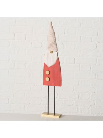 Boltze Decofiguur "Gomas" rood/wit - (H)64 cm