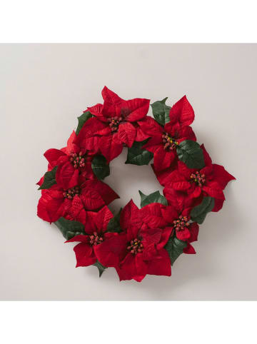 Boltze Hängekranzin Rot - Ø 50 cm