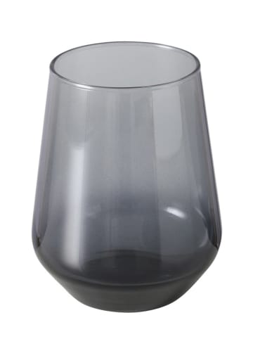 Boltze Drinkglas "Malinio" grijs - (H)11 cm