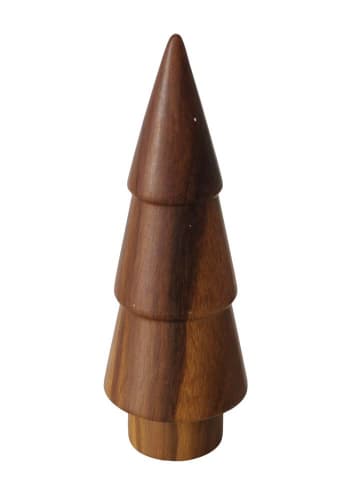 Boltze Decoratief object "Wilhelmy" bruin - (H)18 x Ø 6,3 cm