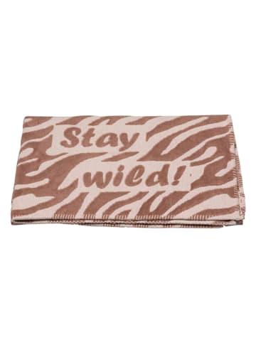 David Fussenegger Kocyk "Finn - Stay wild" w kolorze jasnobrązowym