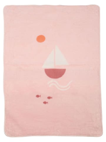 David Fussenegger Kocyk w kolorze jasnoróżowym