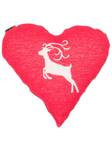 David Fussenegger Poduszka "Silvretta" - w kolorze czerwono-białym