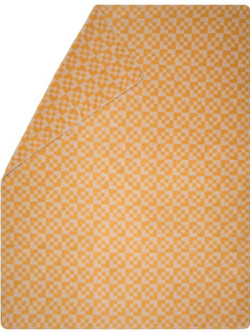 David Fussenegger Wohndecke "Savona - Geflecht" in Gelb