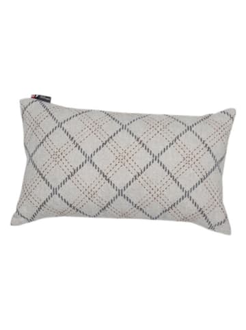 David Fussenegger Poszewka "Silvretta - Karo" w kolorze jasnoszarym na poduszkę