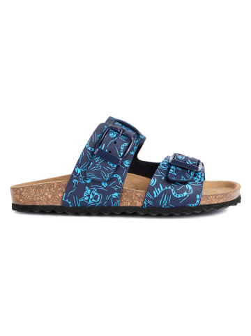 Geox Pantoletten "Ghita" in Blau