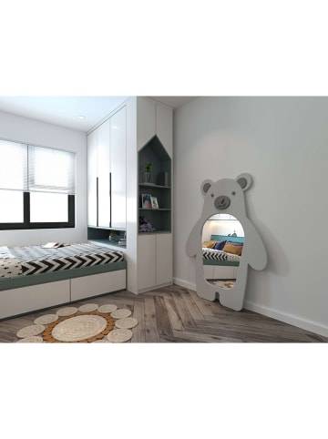 Scandinavia Concept Lustro "Bear" w kolorze jasnoszarym - 110 x 150 cm