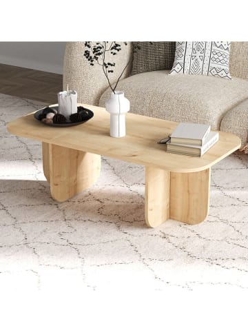 Scandinavia Concept Ława "Becaj" w kolorze jasnobrązowym - 120 x 41,4 x 60 cm