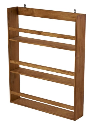 Scandinavia Concept Wandregal in Hellbraun - (B)73 x (H)90 x (T)14 cm