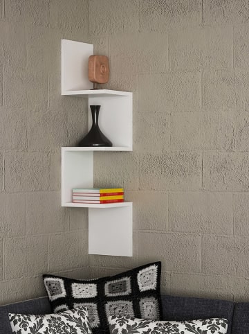 Scandinavia Concept Wandmeubel wit - (B)25 x (H)105,5 x (D)25 cm