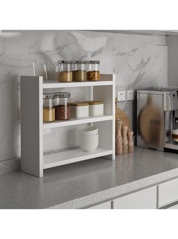 Scandinavia Concept Regał kuchenny "Cosmic" w kolorze białym - 44 x 40 x 10 cm