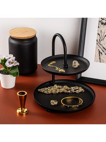 Scandinavia Concept Miska dekoracyjna w kolorze czarnym -  21 x Ø 20 cm