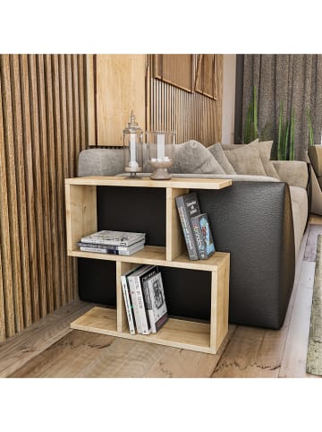 Scandinavia Concept Beistelltisch "Life" in Eiche - (B)60 x (H)60 x (T)20 cm