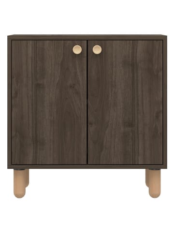 Scandinavia Concept Regał "Lina" w kolorze brązowym - 72 x 73 x 36 cm